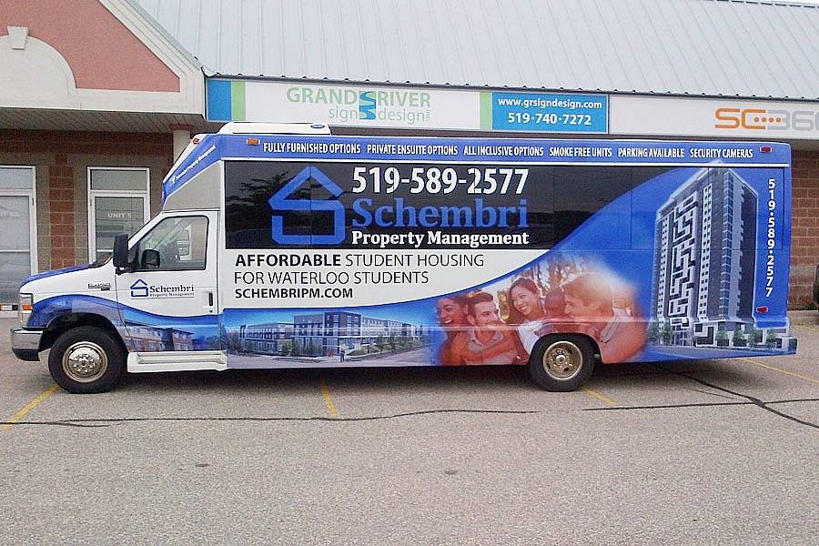 Full Bus Wrap Schembri Ontario